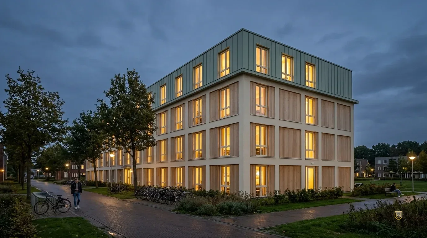 Campus ZILT in the evening