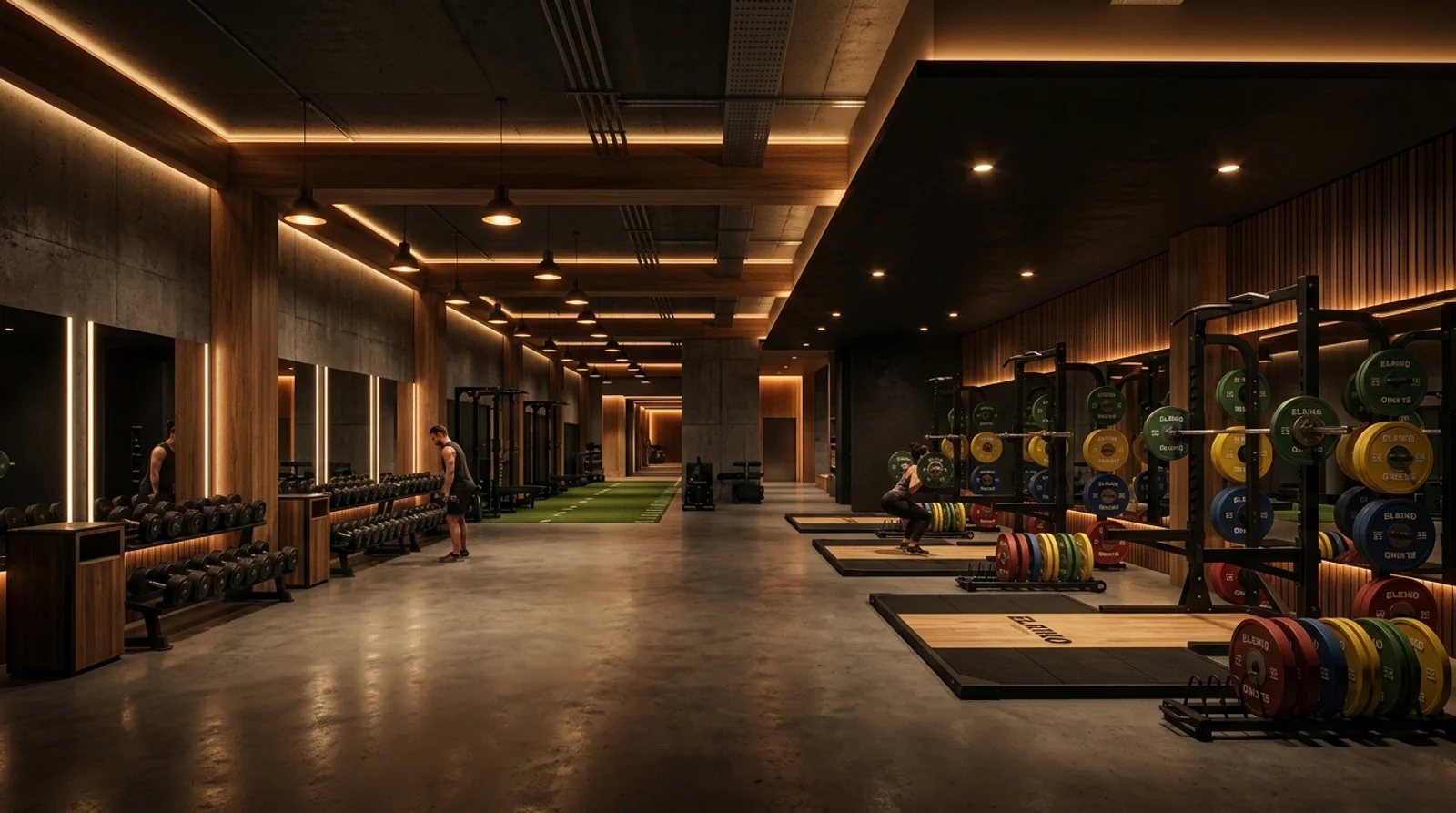Pro-gym met Eleiko-materiaal